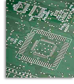 Etamage des plages CMS circuit imprimé